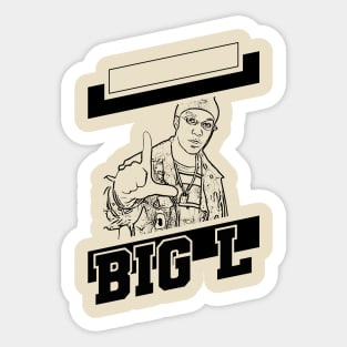 BIG L Sticker